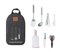 Outdoor Picnic Storage Bag With BBQ Cooking Set